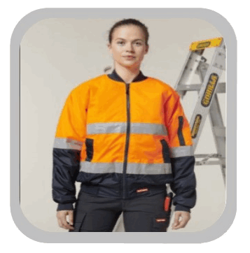 WOMENS HI VIS JACKETS & VESTS