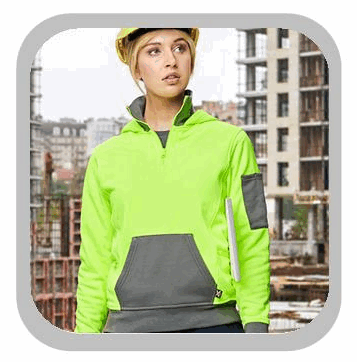 WOMENS HI VIS JUMPERS & HOODIES