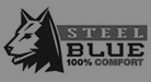 steel blue logo