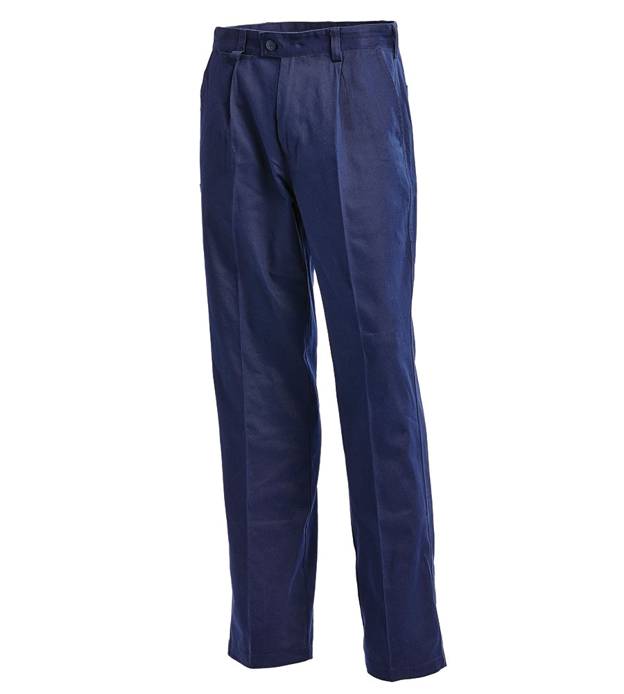 PANT DRILL NAVY 102R 100% COTTON DRILL 310G