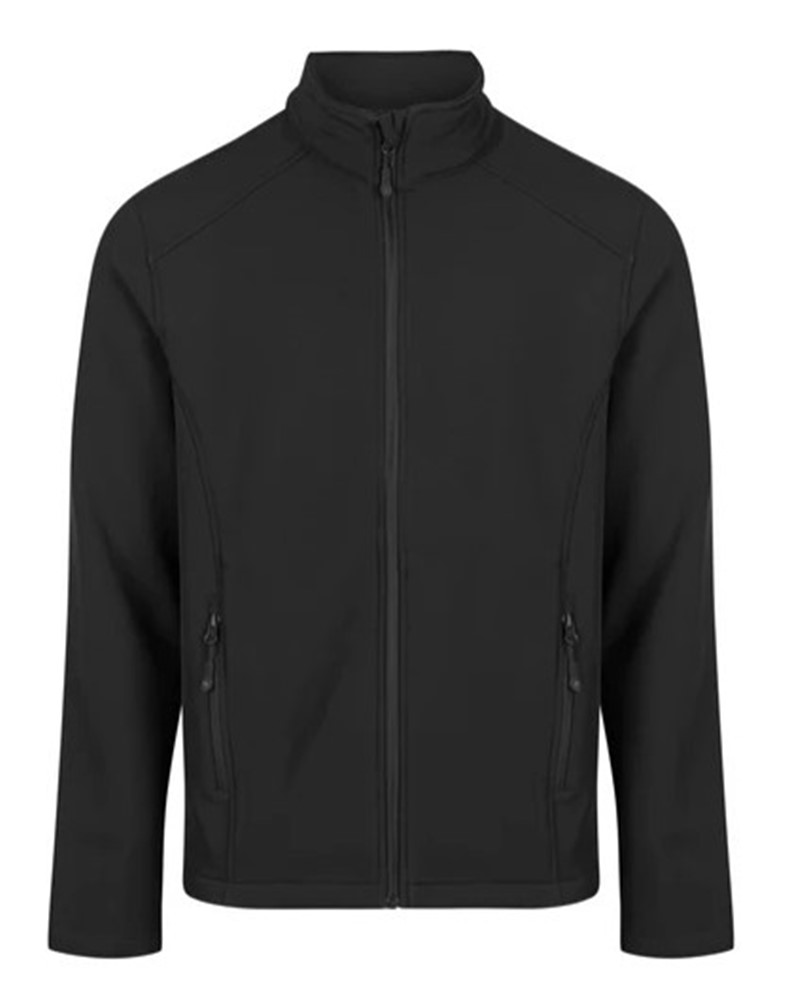 JACKET SELWYN MENS BLACK 2XL 320GM 2-LAYER SOFTSHELL