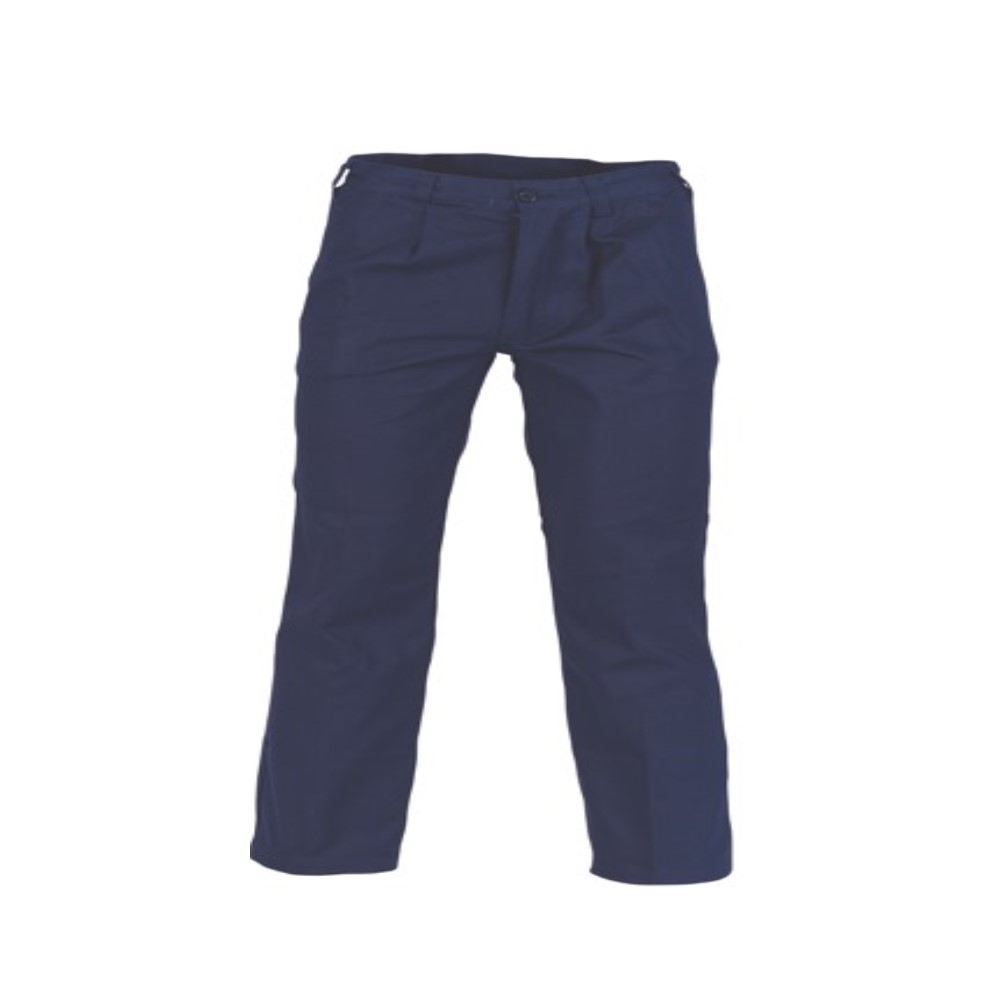 PANT C/DRILL NAVY SIZE 102R 