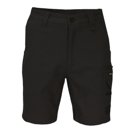 SLIMFLEX TRADIE CARGO SHORT B 102R -BLACK 97% COTTON 3% ELASTANE