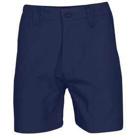 SLIMFLEX TRADIE SHORT NAVY 102R -275GSM 97% COTTON 3% ELASTANE