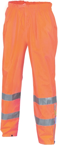 RAIN PANT ORANGE TAPED SIZE 2XL 