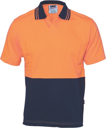 HIVIS COOLBRZ S/S POLO JERSEY O/N 2XL -FOOD INDUSTRY - ELEC PROTECT