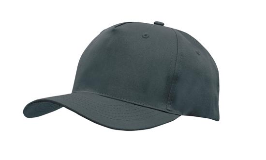 BREATHABLE POLY TWILL CAP CHARCORL 