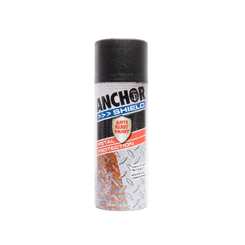 ANCHOR SHIELD SATIN BLACK 300GM