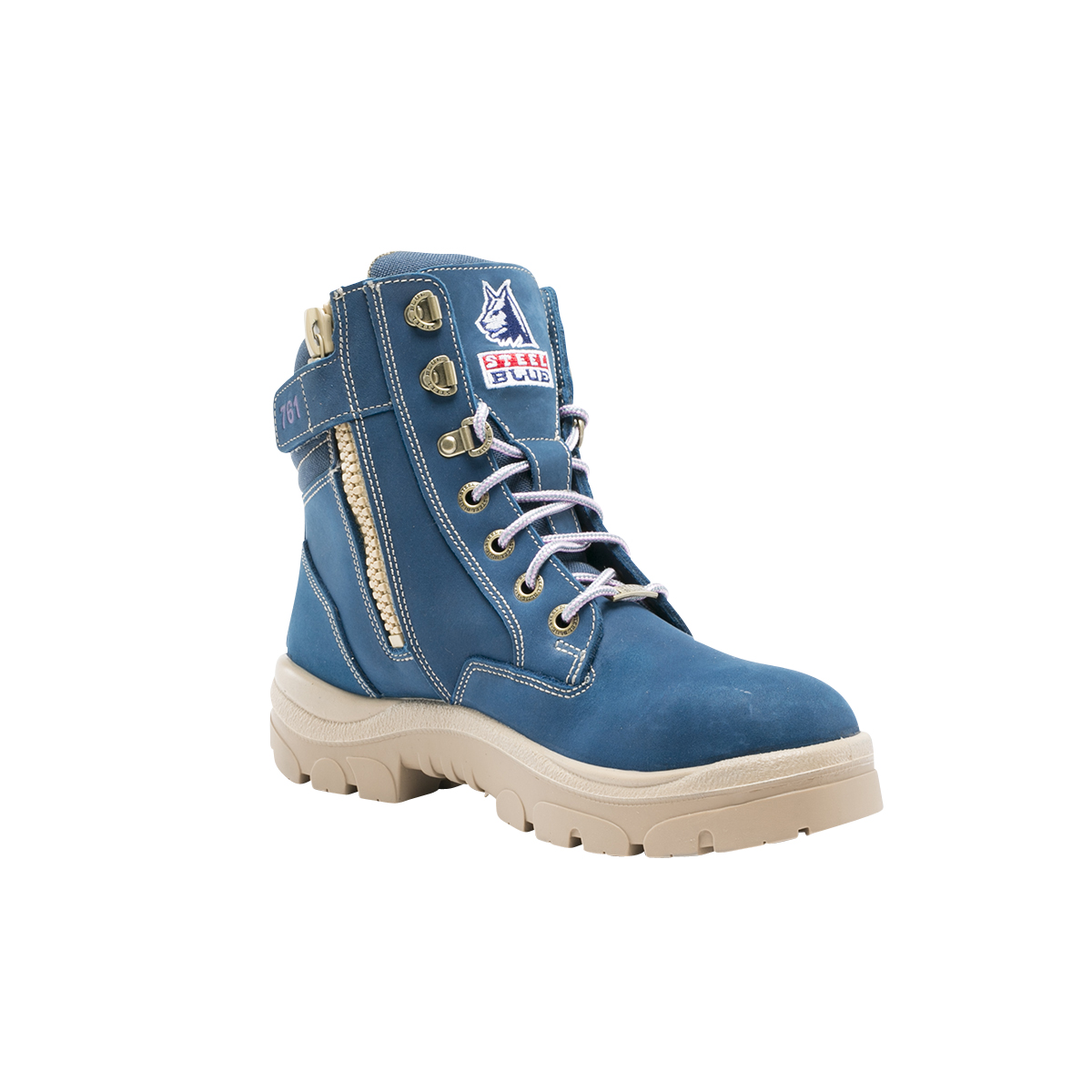 BOOT LADIES S/X BEYOND BLUE ZIP S10 LIMITED EDITION