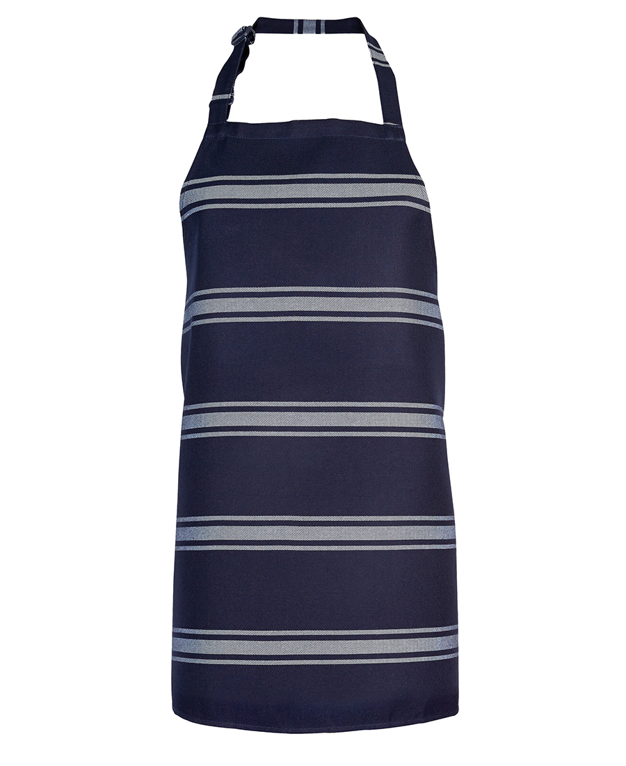 BUTCHER'S APRON SHORT BIB - N/W -65CM x 71CM