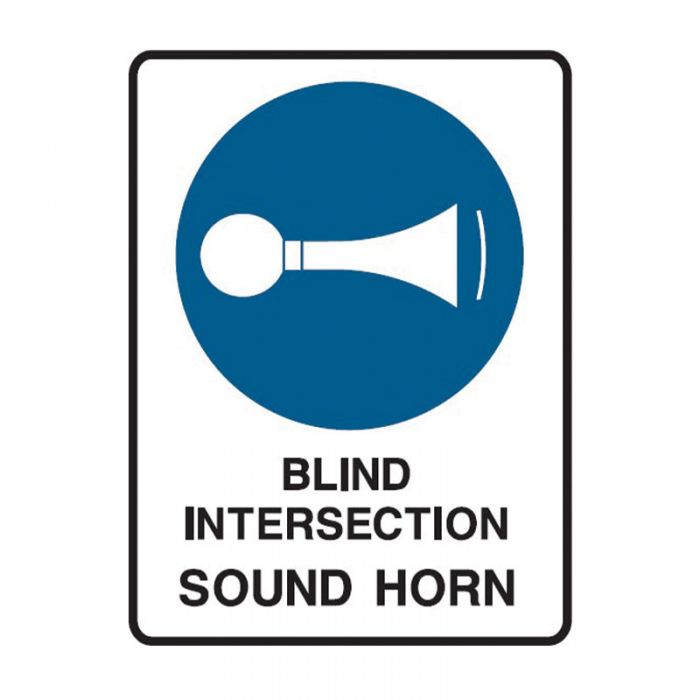 BLIND INSTERSECTION SOUND HORN METAL 225 X300MM