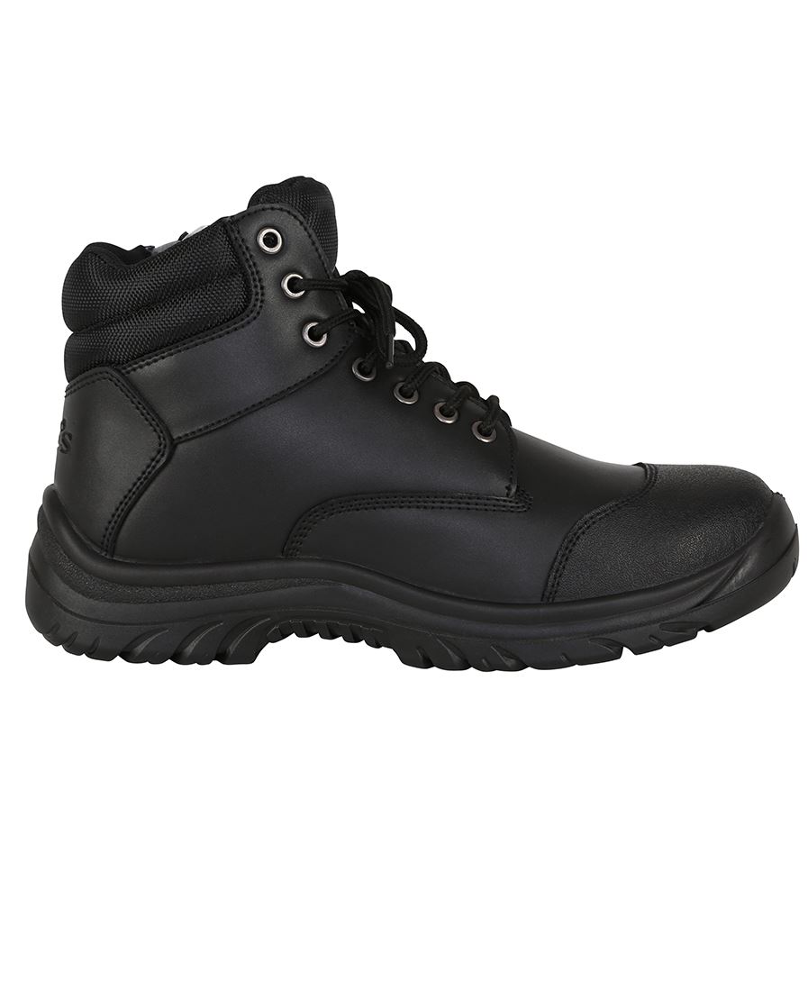 SAFETY BOOT LACE UP BLACK S10 - JB'S STEELER ZIP