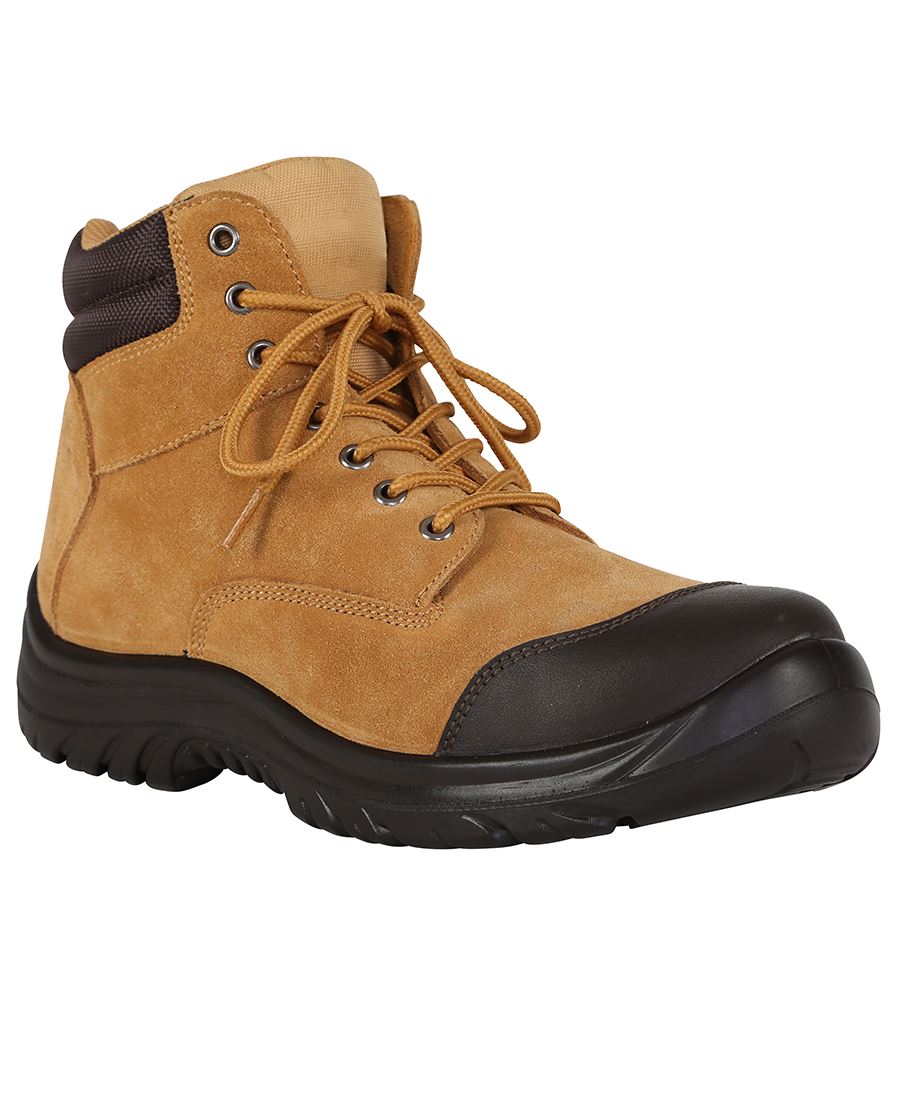 SAFETY BOOT LACE UP WHEAT S10.5 - JB'S STEELER ZIP