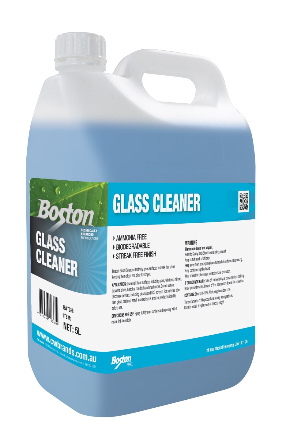 BOSTON GLASS CLEANER 20L 