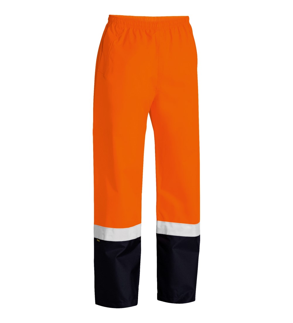 RAIN PANT BREATHABLE O/N SIZE 2XL WITH REFLECTIVE TAPE