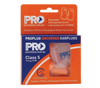 EARPLUG PRO-BULLET 27DB CLASS 5 27db UNCORDED BX 10 PAIRS