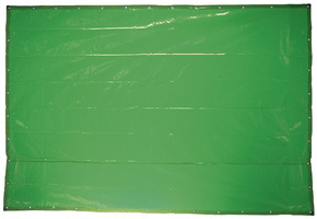 WELDING CURTAIN PVC GREEN  1.8M X 2.0M