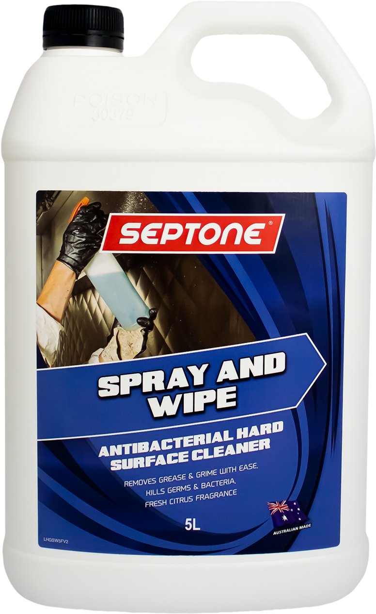 SEPTONE SPRAY WIPE 5L SURFACE HARD CLEANER