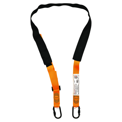 POLE STRAP WEBBING 2M -2x DOUBLE ACTION KARABINER (MTO)