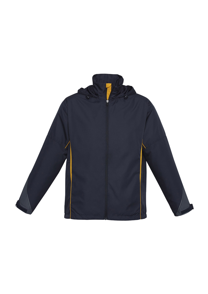 JACKET RAZOR NAVY/GOLD SIZE 2XL -STOW-AWAY HOOD