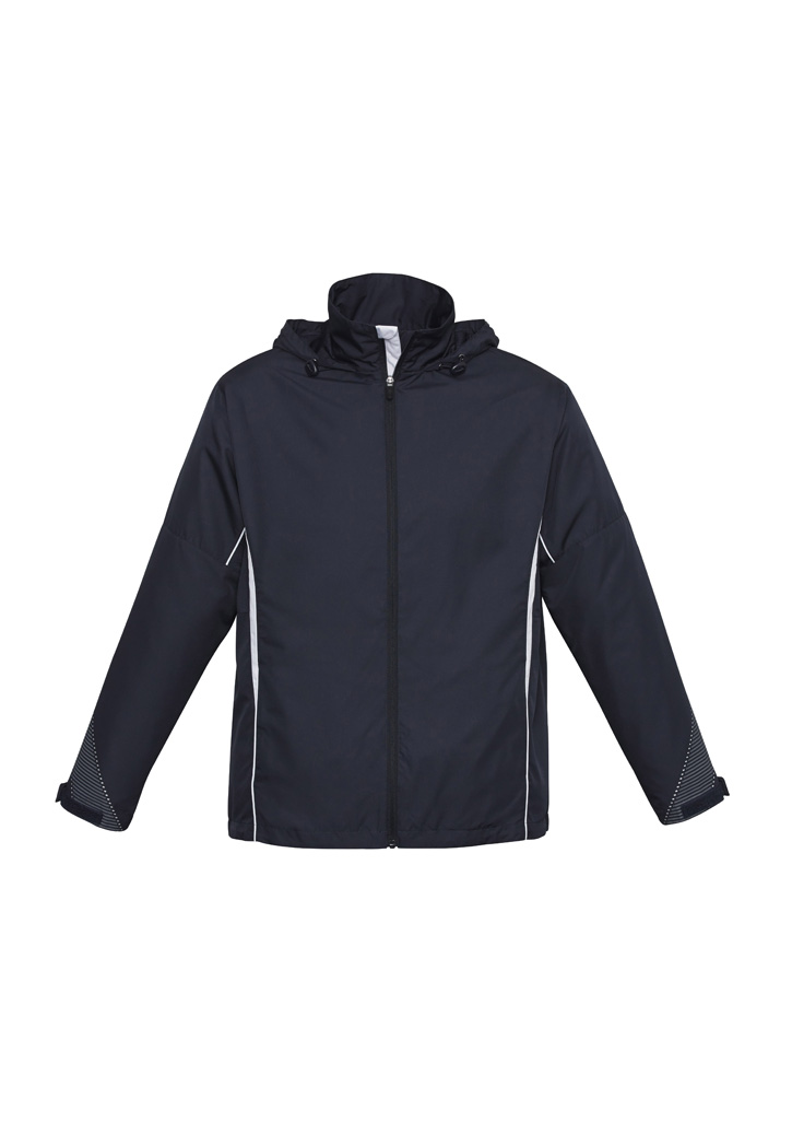 JACKET RAZOR NAVY/WHITE SIZE 2XL -STOW-AWAY HOOD