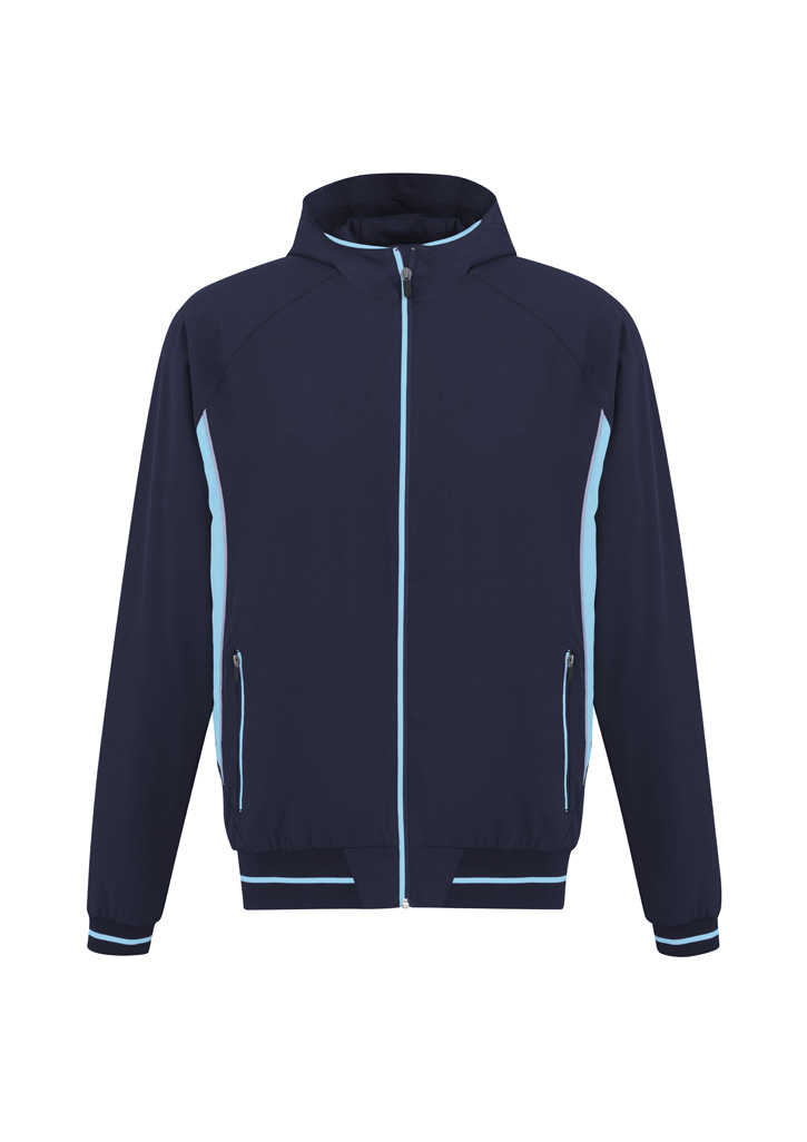 TITAN ZIP JACKET NAVY/SKY 2XL -LASER CUT BACK VENTILATION