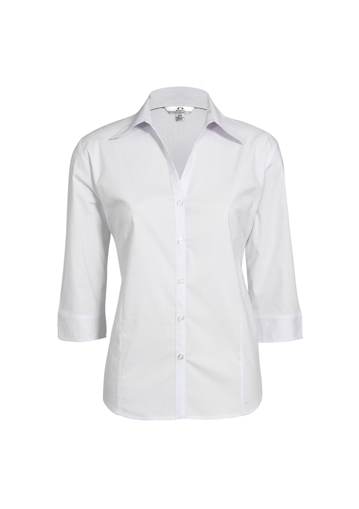 SHIRT LADIES 3/4SL OASIS WHITE S10 -