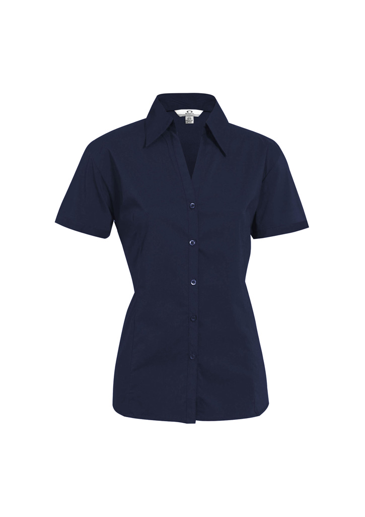 SHIRT LADIES S/S METRO NAVY S10 -