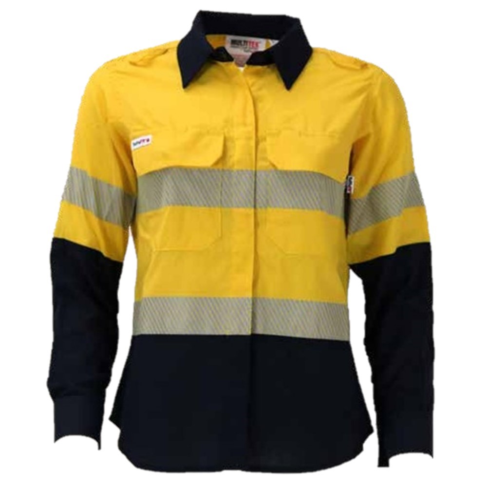 SHIRT LADIES MULTITEK 180GSM Y/N/T  ATPV 9.4 CAL PPE 2