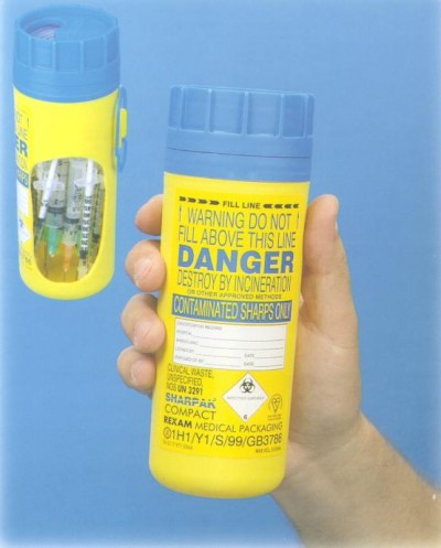 SHARPS CONTAINER 500ML 