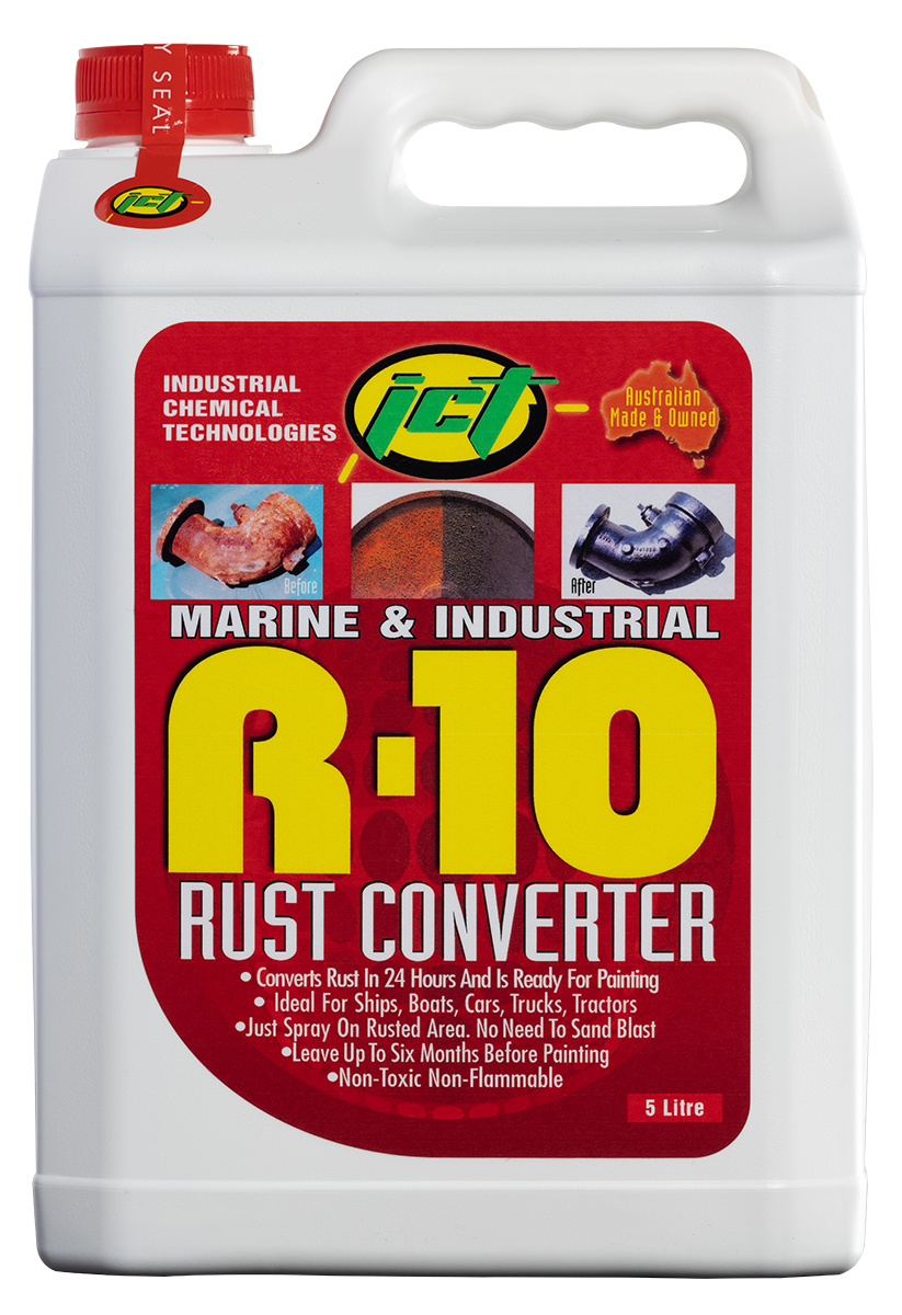 R-10 RUST CONVERTER 5L WATER BASE NON-TOXIC