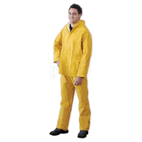 RAIN JACKET 3/4 YELLOW SIZE 2XL 