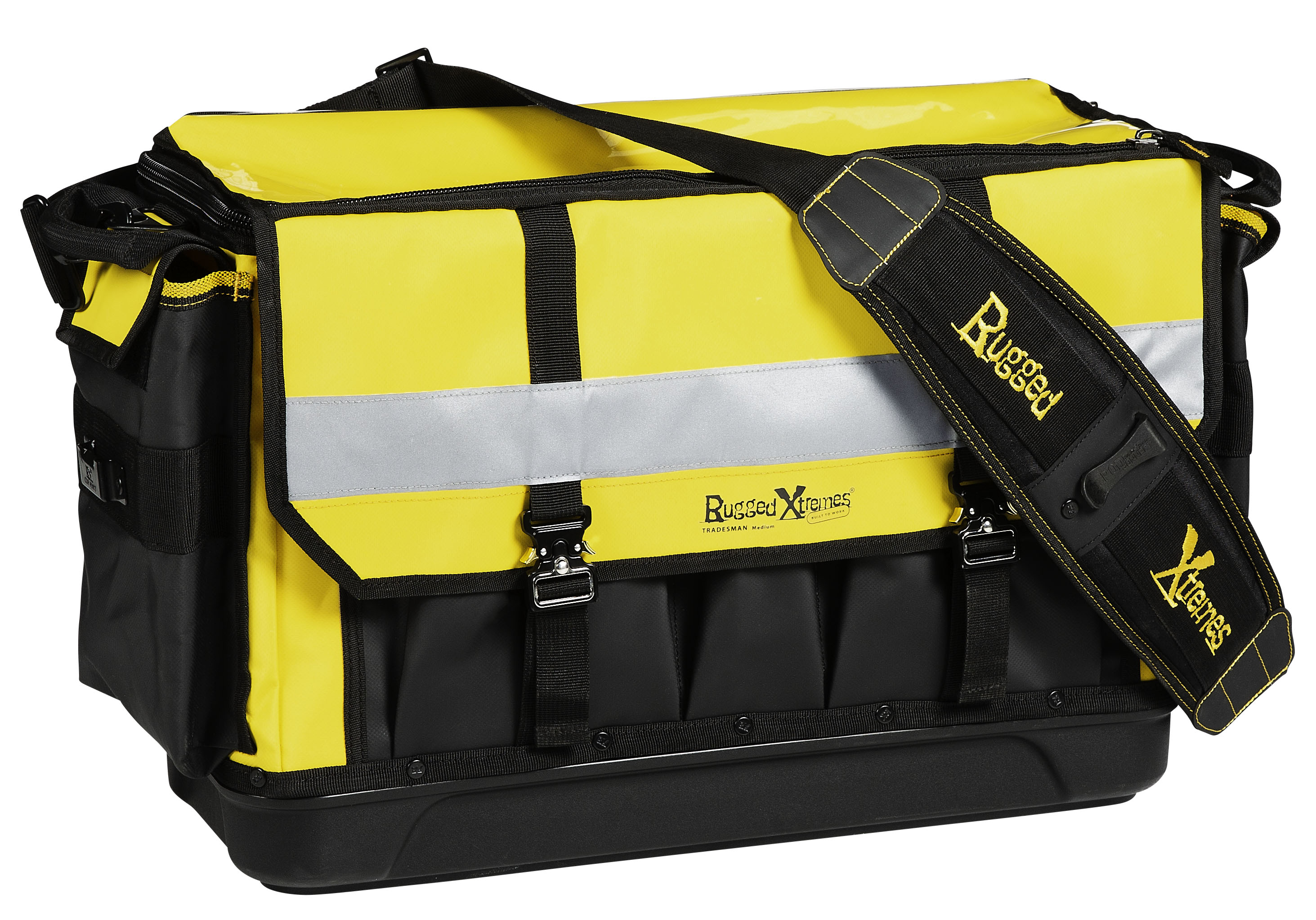 TRADEMAN BAG YELLOW BLACK -500 X 200 X 330MM 33L 3KG