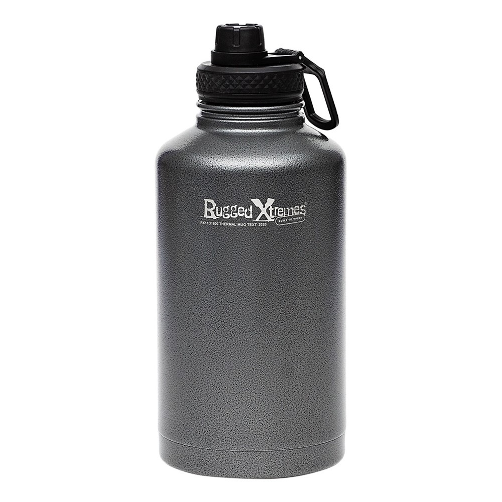 THERMAL BOTTLE 1800ML DUAL WALL -SIPPER AND SPORTS CAP