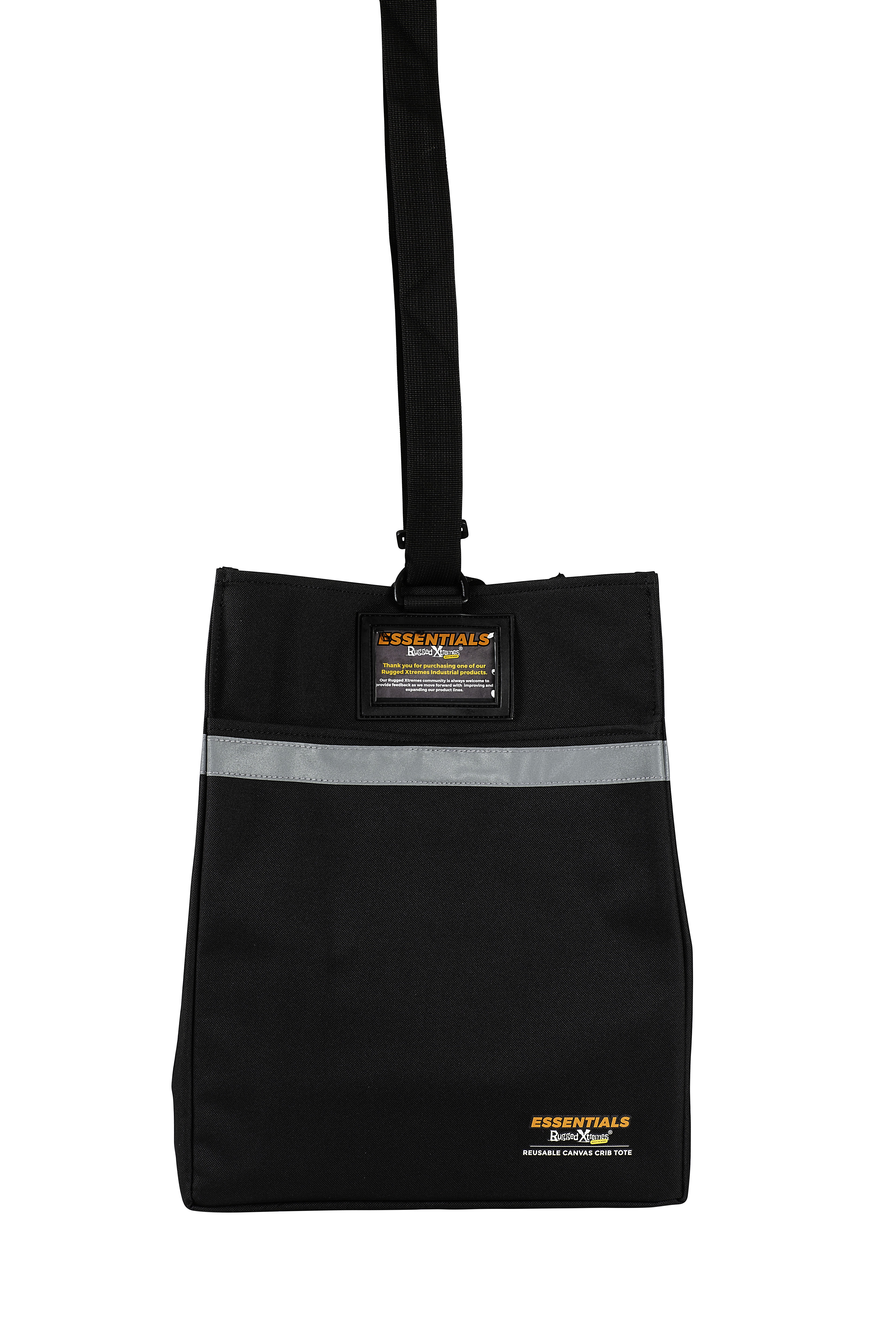 NON-INSULATED CRIB BAG BLACK -300 X 140 X 400