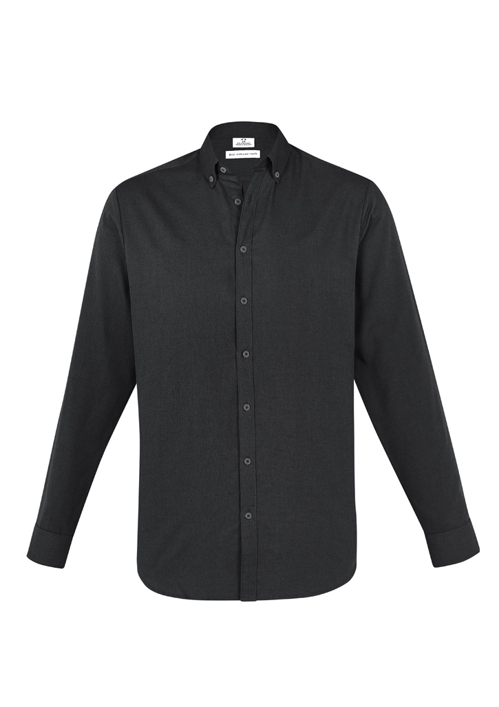 SHIRT MENS MEMPHIS - BLACK 2XL 60% Cotton, 40% Polyester