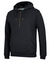 C OF C BRASS 1/2 ZIP HOODIE 2XL -BLACK 80%COTTON 20% PLOYESTER