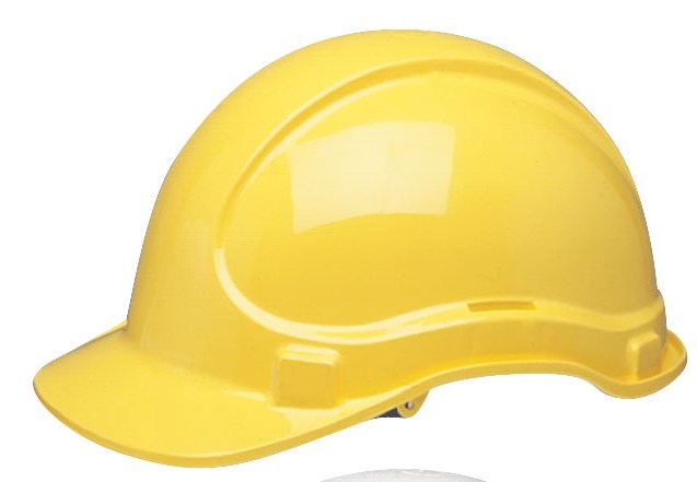 HARD HAT AREA WARDEN YELLOW NON VENTED