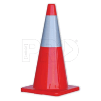 TRAFFIC CONE 900MM REF TAPE 