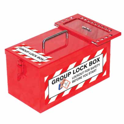 GROUP LOCK BOX- COMBO 17 - HOLDS 17 PADLOCKS