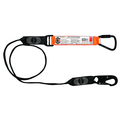 LANYARD 2M WEBBING (MTO) -1x T/A KARABINER 1x SNAPHOOK