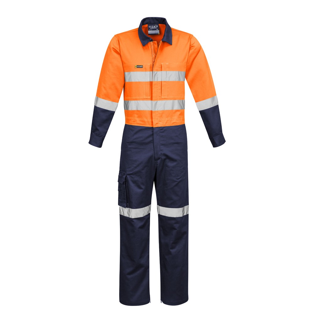 COVERALLS RUGGED TAPED O/N 102R 100% COTTON RIPSTOP, 240GSM