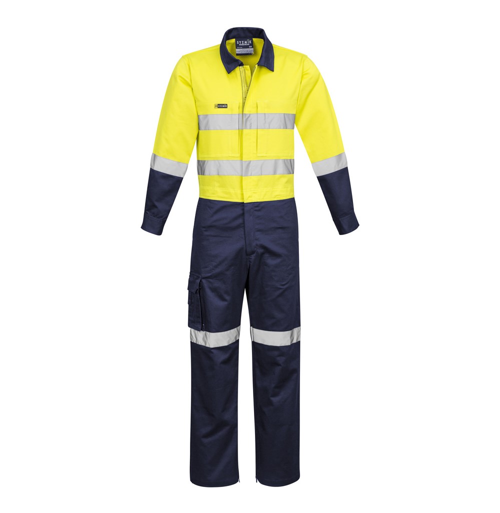 COVERALLS RUGGED TAPED Y/N 102R 100% COTTON RIPSTOP, 240GSM