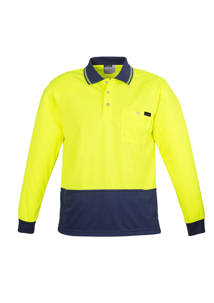 POLO LONG SLEEVE YN 2XL 50% Polyester 170 gsm