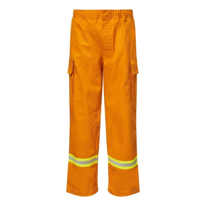 FIRE FIGHTING TROUSER SIZE 2XL -TAPED 100% PROBAN COTTON DRILL