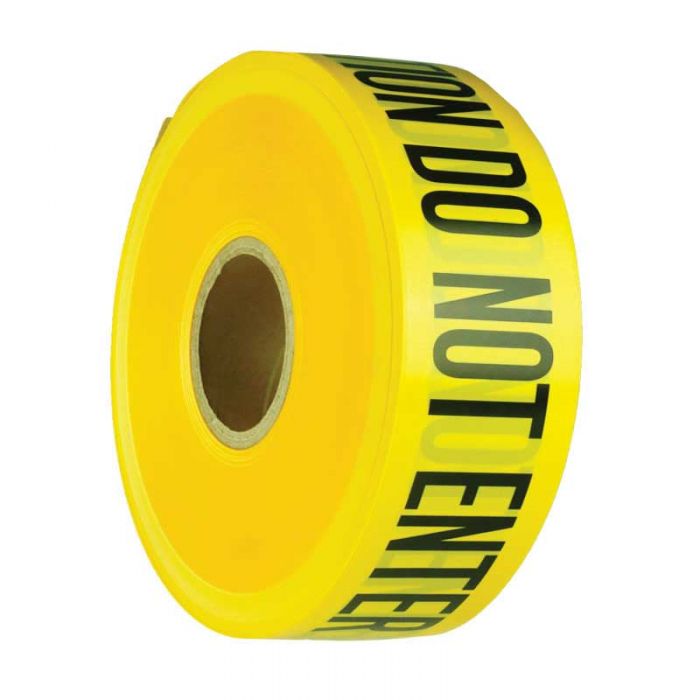 BARRICADE TAPE - DO NOT ENTER -ROLL 75MM 300M